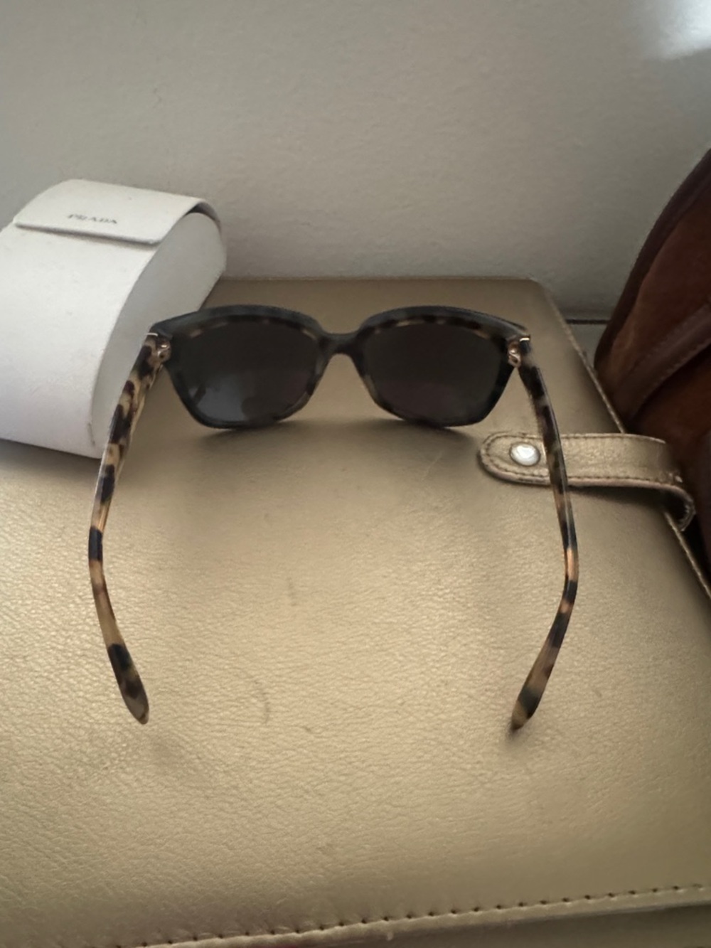 Prada Black Cat-Eye Sunglasses for Women - Picture 3 of 4
